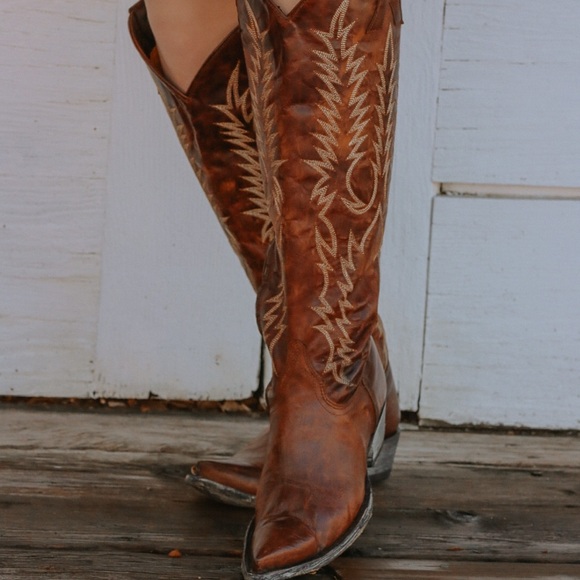 Old Gringo Shoes - Brown Old Gringo Mayra Cowboy Boots